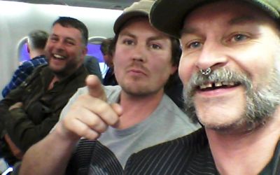 En route to Newcastle